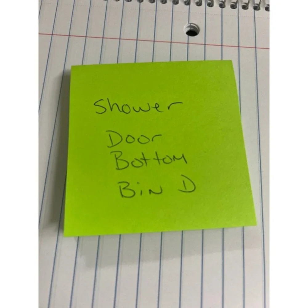 New AmazerBath Shower Door Bottom Seal 47.25 Inches (15.75 Inches * 3), 3 Sectio